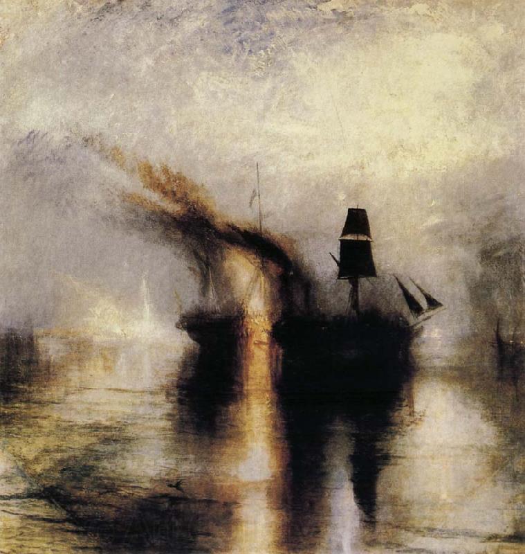 J.M.W. Turner Peace Burial at Sea France oil painting art